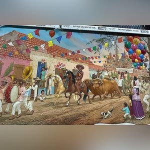 “Mexico” Signed and dated Strempler 1972
acrylic on masonite.